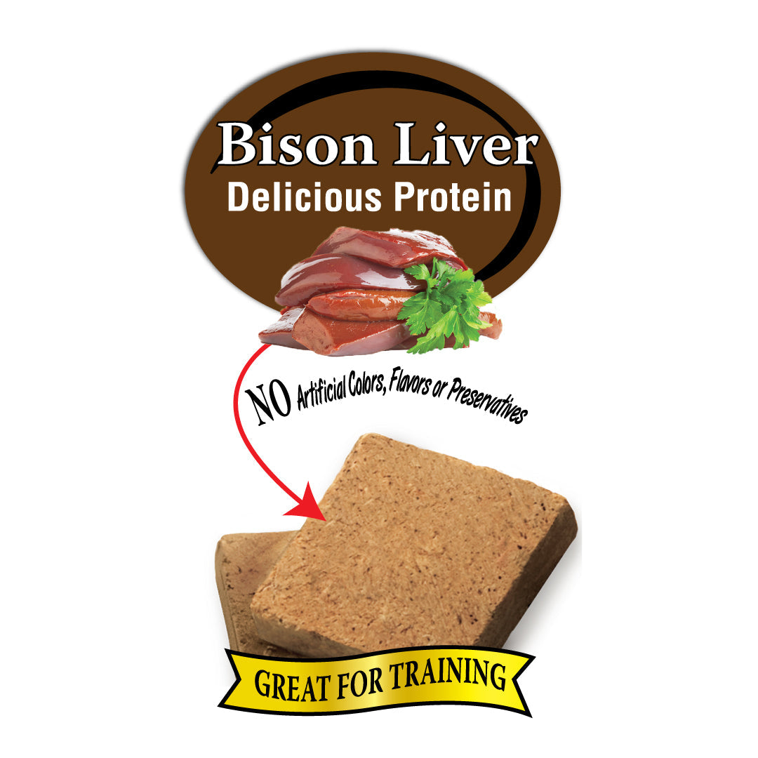 Benny Bullys® Bison Liver Chops™