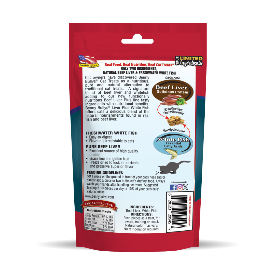 Benny Bullys® Beef Liver Plus Fish