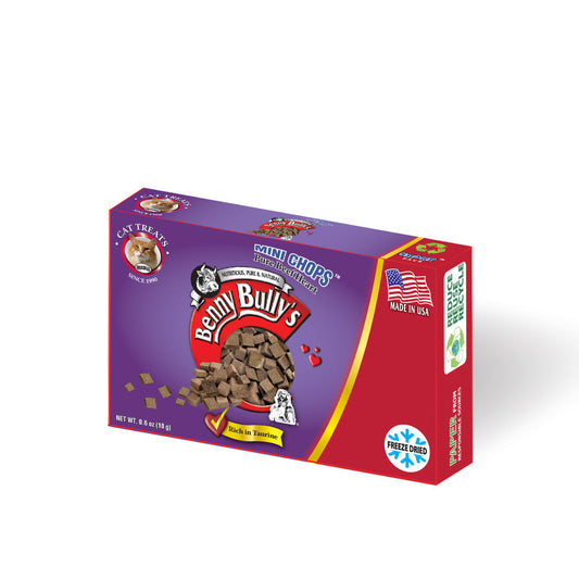 Benny Bullys® Mini Chops™ - Pure Beef Heart in Smart Pack™