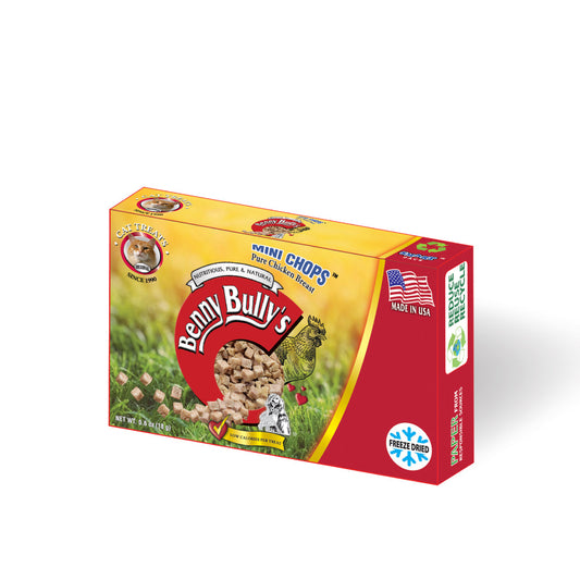 Benny Bullys® Mini Chops™ - Pure Chicken Breast in Smart Pack™