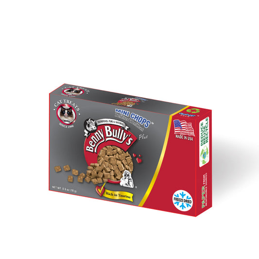 Benny Bullys® Mini Chops™ - Beef Liver & Beef Heart in Smart Pack™