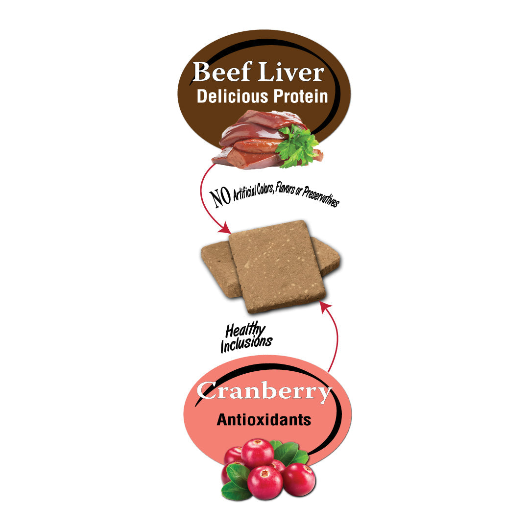 Benny Bullys® Beef Liver Plus Cranberry