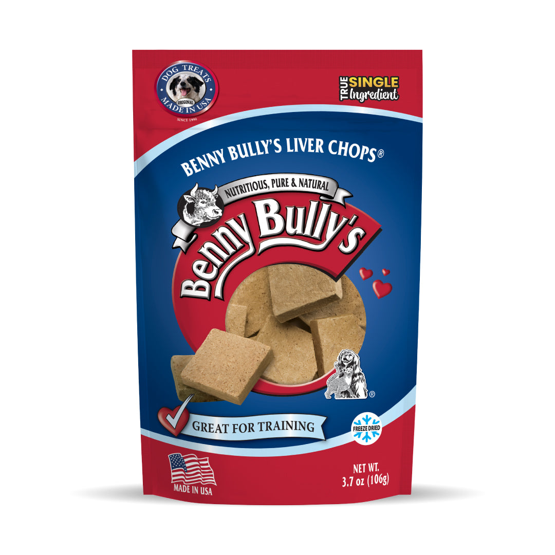 Benny Bullys Liver Chops® (Dog) — New!