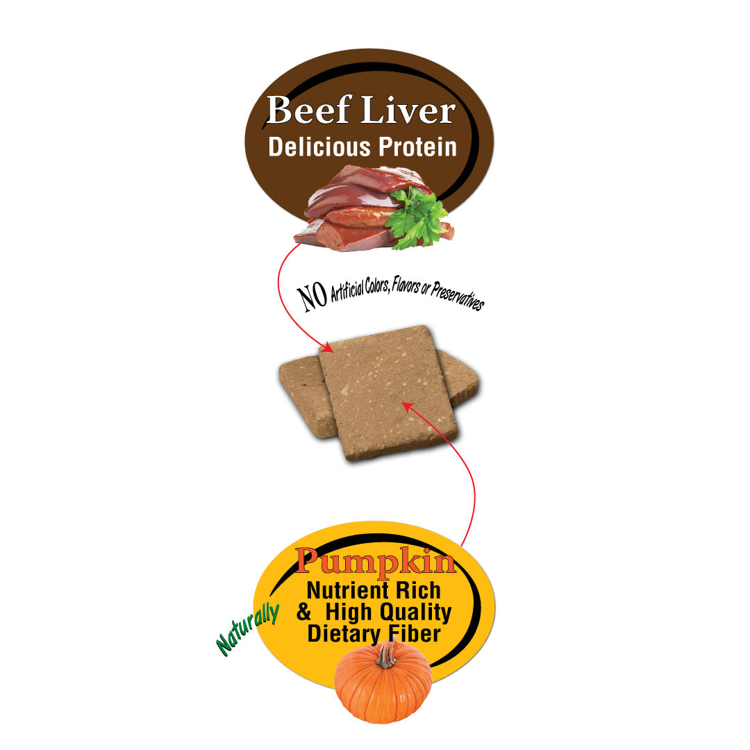 Benny Bullys® Beef Liver Plus Pumpkin