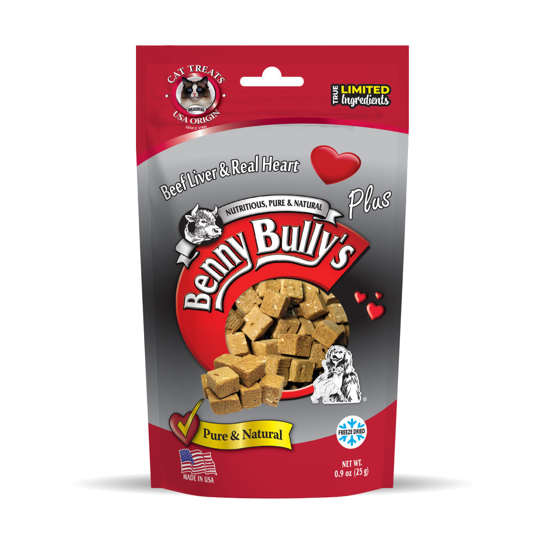 Benny Bullys® Beef Liver Plus Beef Heart