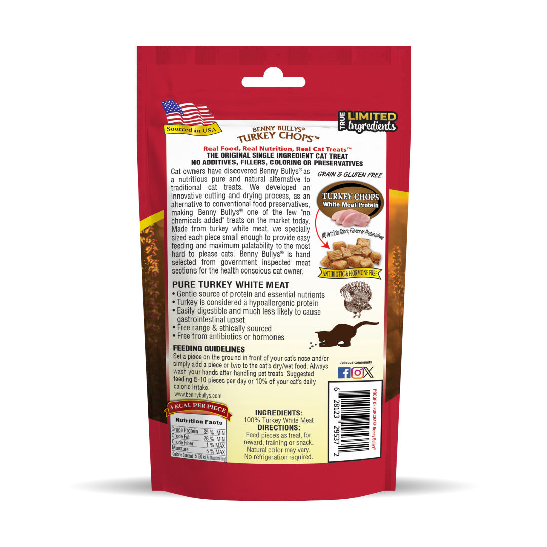 Benny Bullys® Turkey Chops™ (Cat)