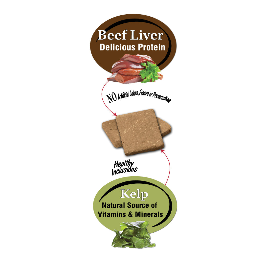 Benny Bullys® Beef Liver Plus Kelp