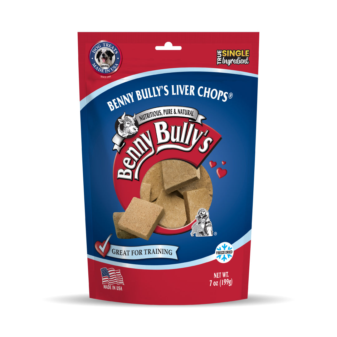 Benny Bullys Liver Chops® (Dog) — New!