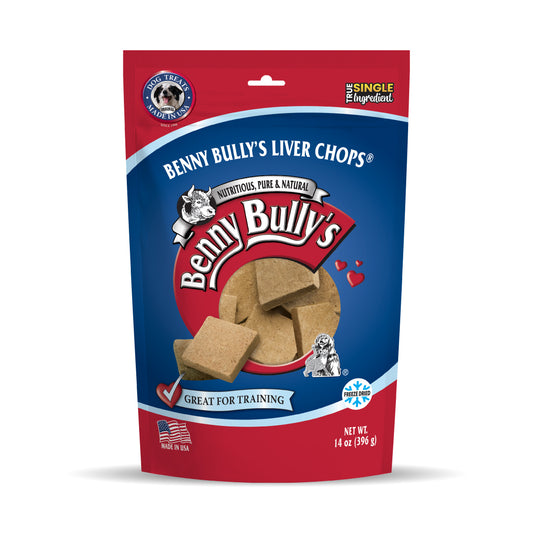 Benny Bullys Liver Chops® (Dog) — New!